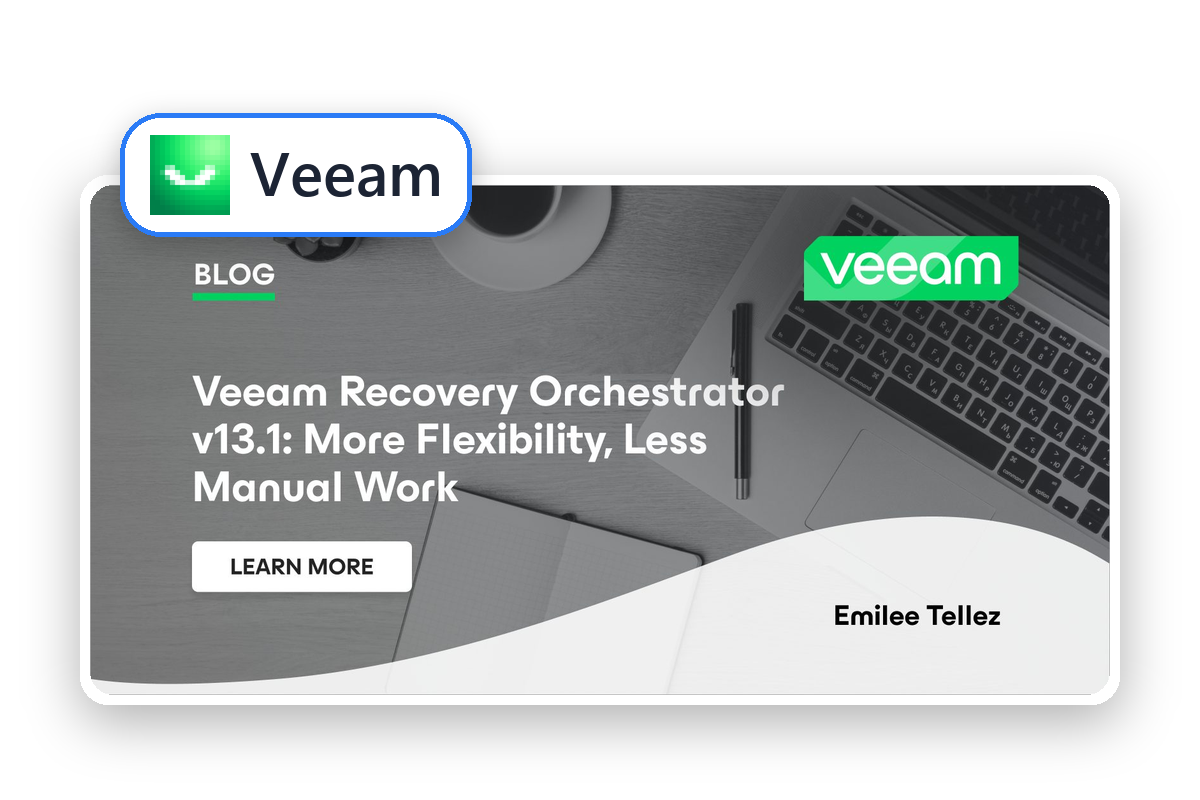 Veeam Recovery Orchestrator 13.1: поддержка stand-alone Hyper-V и восстановление в Azure