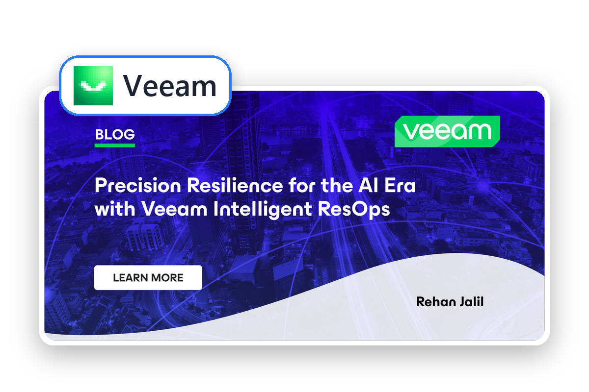 Veeam Intelligent ResOps: что нового и как это меняет восстановление