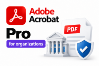 Лицензия для государственных учреждений Acrobat Pro for enterprise