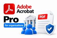 Лицензия для государственных учреждений Acrobat Pro for teams