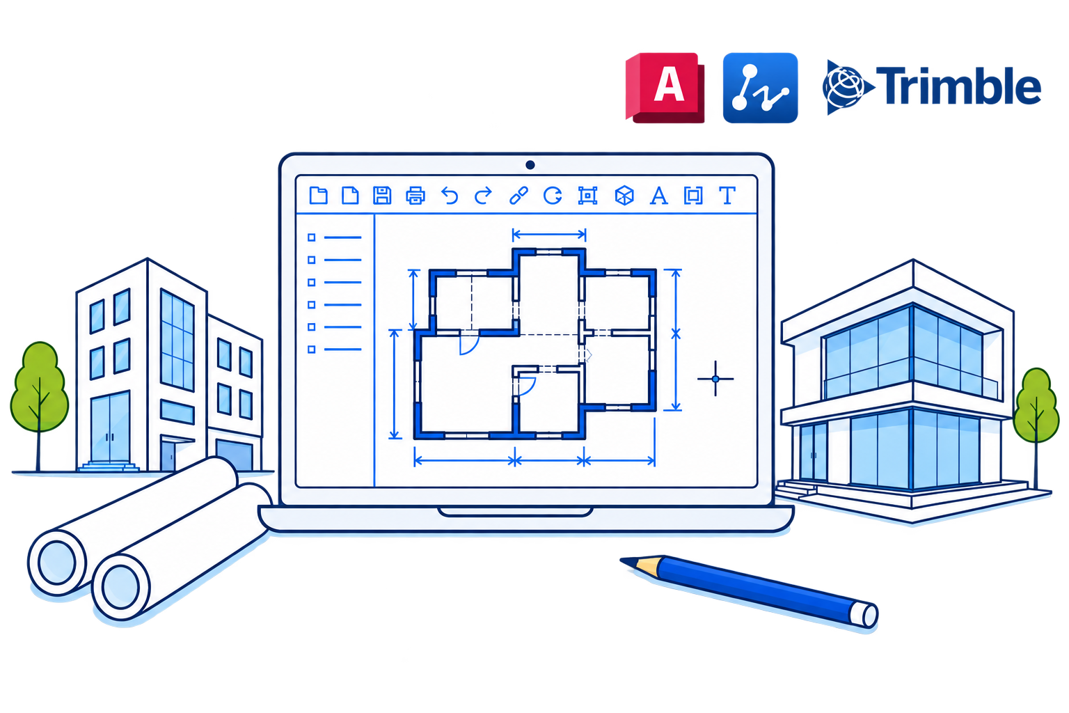 Как AutoCAD, ZWCAD и Trimble помогают сократить рутинную работу с чертежами