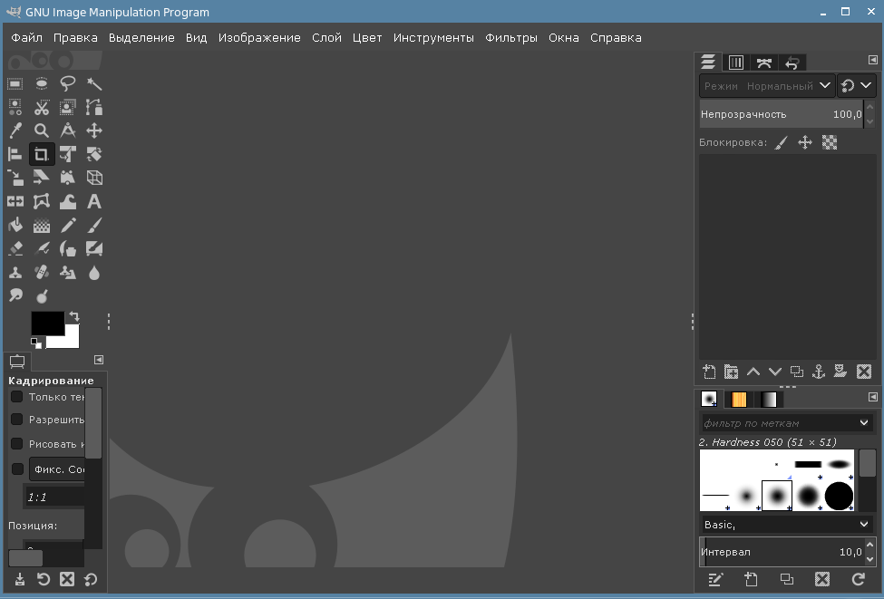 Редактор изображений Gimp Редактор изображений Gimp