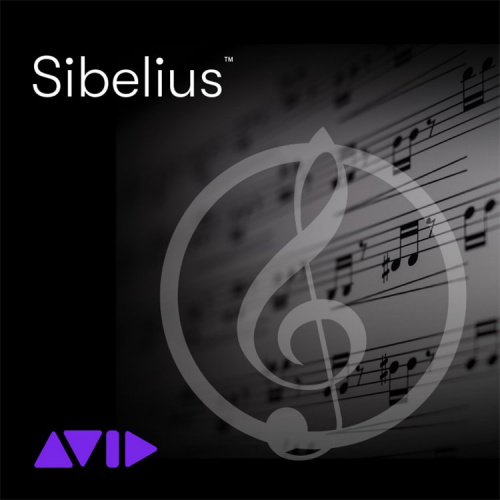 Подписка Avid Sibelius на 1 год